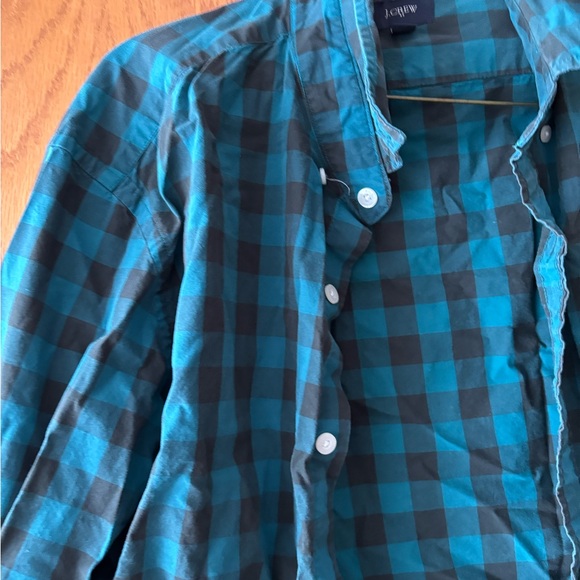 Men’s j Crew Plaid Button Down Size Large - Picture 3 of 3